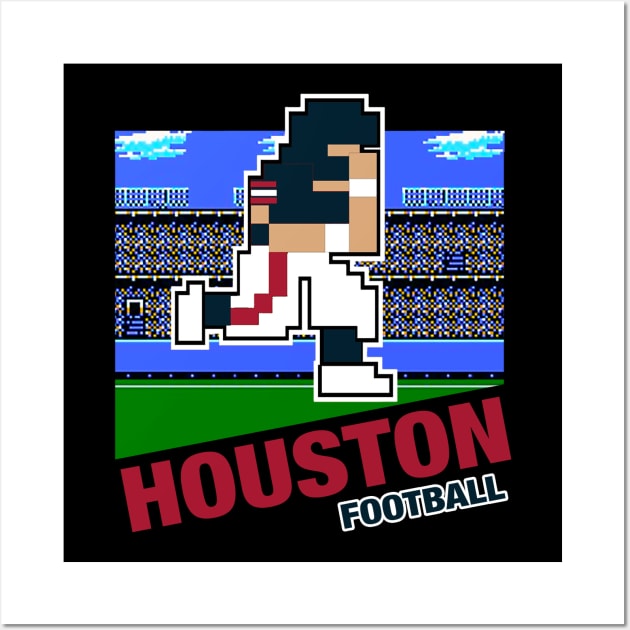 Houston Football Wall Art by MulletHappens